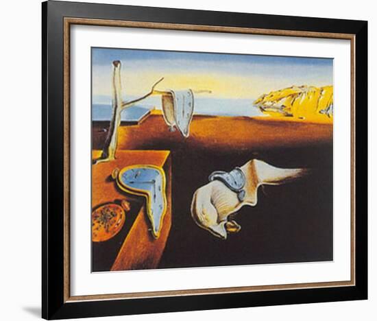 Persistence of Memory-Salvador Dalí-Framed Art Print