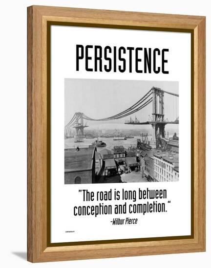 Persistence-Wilbur Pierce-Framed Stretched Canvas