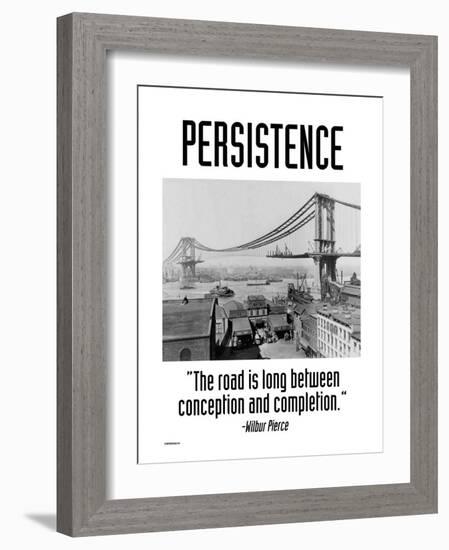 Persistence-Wilbur Pierce-Framed Premium Giclee Print