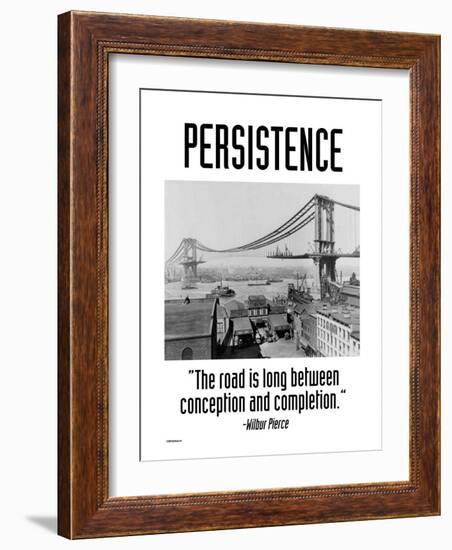 Persistence-Wilbur Pierce-Framed Premium Giclee Print