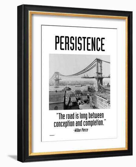 Persistence-Wilbur Pierce-Framed Premium Giclee Print