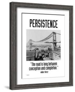 Persistence-Wilbur Pierce-Framed Art Print