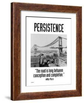 Persistence-Wilbur Pierce-Framed Art Print