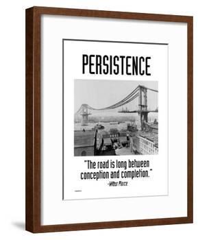 Persistence-Wilbur Pierce-Framed Art Print