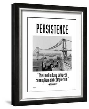 Persistence-Wilbur Pierce-Framed Art Print