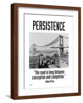 Persistence-Wilbur Pierce-Framed Art Print