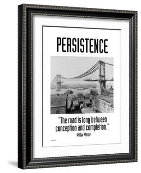 Persistence-Wilbur Pierce-Framed Art Print