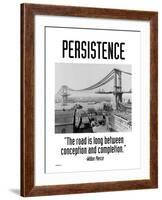 Persistence-Wilbur Pierce-Framed Art Print