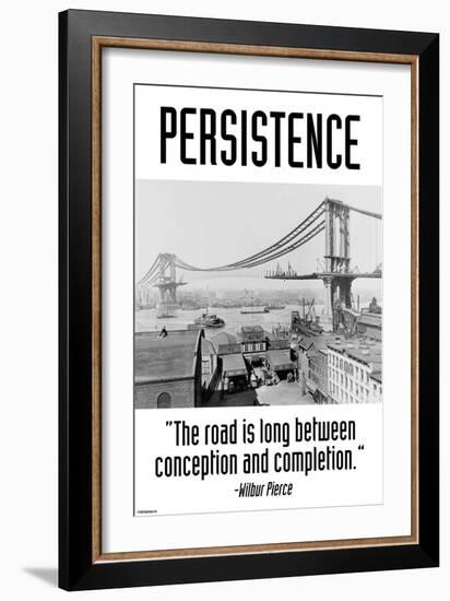 Persistence-Wilbur Pierce-Framed Art Print