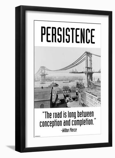 Persistence-Wilbur Pierce-Framed Art Print