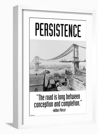 Persistence-Wilbur Pierce-Framed Art Print