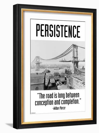 Persistence-Wilbur Pierce-Framed Art Print