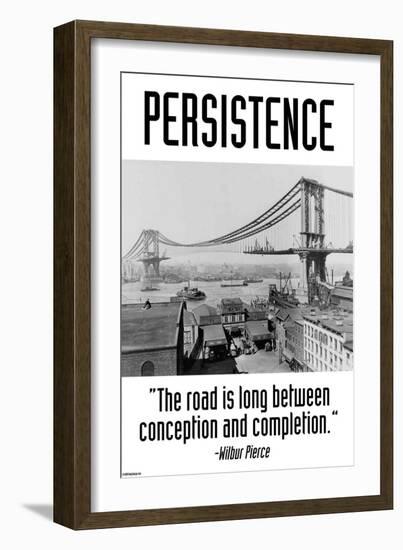 Persistence-Wilbur Pierce-Framed Art Print