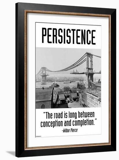 Persistence-Wilbur Pierce-Framed Art Print