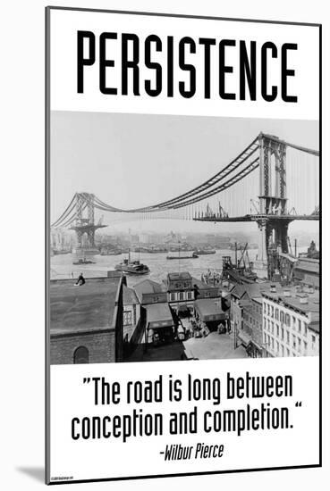 Persistence-Wilbur Pierce-Mounted Art Print