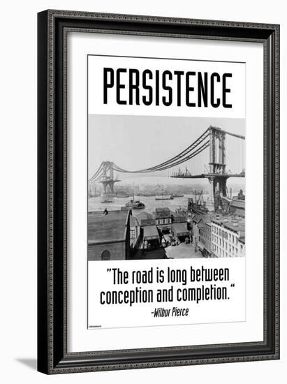 Persistence-Wilbur Pierce-Framed Art Print