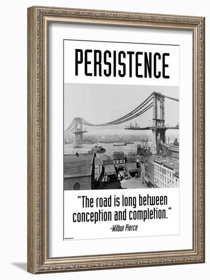 Persistence-Wilbur Pierce-Framed Premium Giclee Print