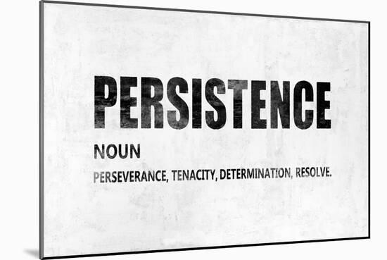 Persistence-Jamie MacDowell-Mounted Art Print