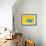 Persistent - Yellow Version-Dog is Good-Framed Art Print displayed on a wall