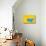 Persistent - Yellow Version-Dog is Good-Mounted Art Print displayed on a wall