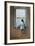 Person at the Window-Salvador Dalí-Framed Art Print