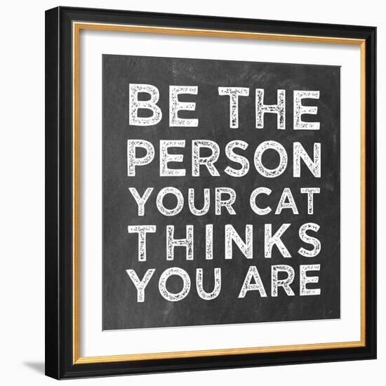 Person Cat-Erin Clark-Framed Giclee Print