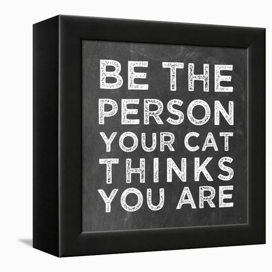 Person Cat-Erin Clark-Framed Premier Image Canvas