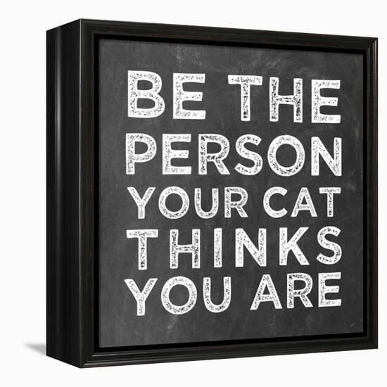 Person Cat-Erin Clark-Framed Premier Image Canvas