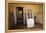 Person in Abandoned House, Kolmanskop Ghost Town, Namibia-David Wall-Framed Premier Image Canvas