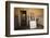 Person in Abandoned House, Kolmanskop Ghost Town, Namibia-David Wall-Framed Photographic Print