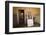 Person in Abandoned House, Kolmanskop Ghost Town, Namibia-David Wall-Framed Photographic Print