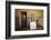 Person in Abandoned House, Kolmanskop Ghost Town, Namibia-David Wall-Framed Photographic Print