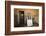 Person in Abandoned House, Kolmanskop Ghost Town, Namibia-David Wall-Framed Premium Photographic Print