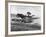 Person in Canoe by Natural Jetty in Bay-Alfred Eisenstaedt-Framed Photographic Print