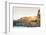 Person photographing the Grand Harbour in Valletta at dusk. Valletta, Malta, Mediterranean, Europe-Martin Child-Framed Photographic Print