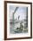 Person Plunges 55 Metres from Portside, Rouen, 1901-null-Framed Giclee Print