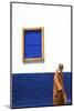 Person Walking in Oudaia Kasbah, Rabat, Morocco, North Africa-Neil Farrin-Mounted Photographic Print