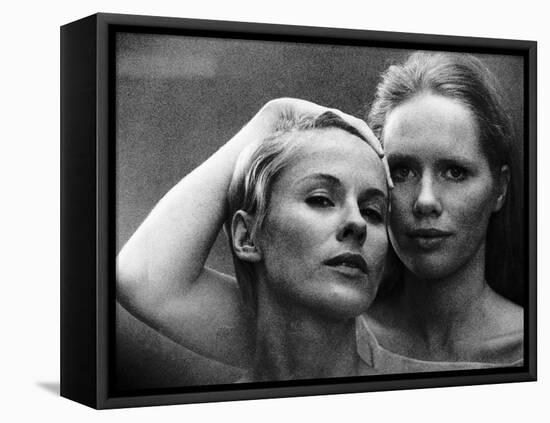 Persona, Bibi Andersson, Liv Ullmann, 1966-null-Framed Stretched Canvas