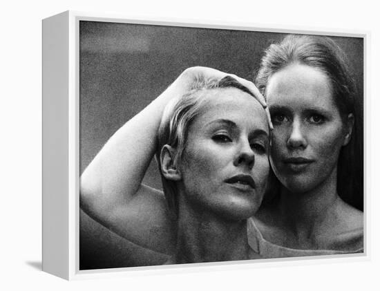 Persona, Bibi Andersson, Liv Ullmann, 1966-null-Framed Stretched Canvas