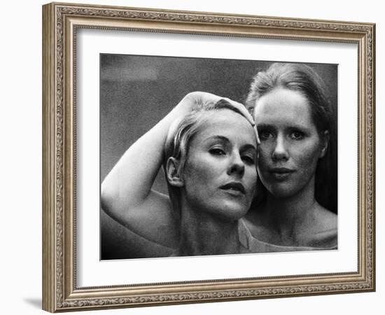 Persona, Bibi Andersson, Liv Ullmann, 1966-null-Framed Photo