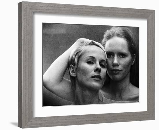 Persona, Bibi Andersson, Liv Ullmann, 1966-null-Framed Photo