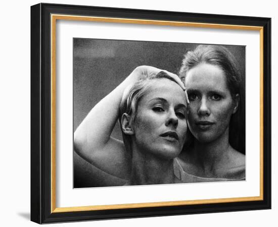 Persona, Bibi Andersson, Liv Ullmann, 1966-null-Framed Photo