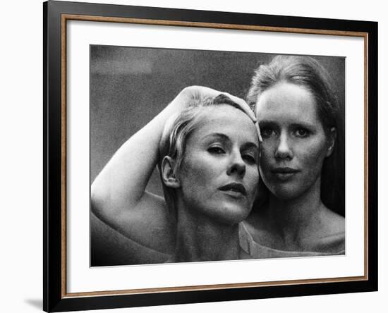 Persona, Bibi Andersson, Liv Ullmann, 1966-null-Framed Photo