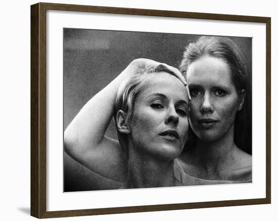 Persona, Bibi Andersson, Liv Ullmann, 1966-null-Framed Photo