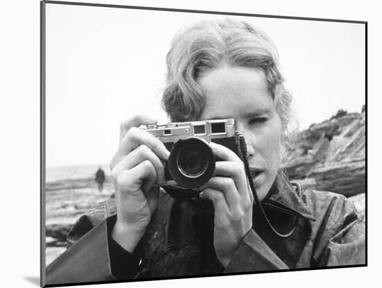 Persona, Ingmar Bergman, Liv Ullmann, 1966-null-Mounted Photo