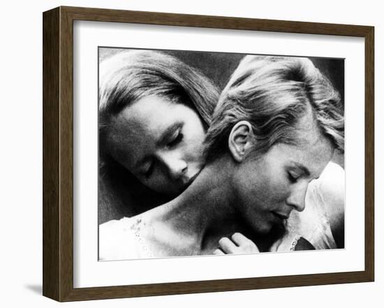 Persona, Liv Ullmann, Bibi Andersson, 1966-null-Framed Photo