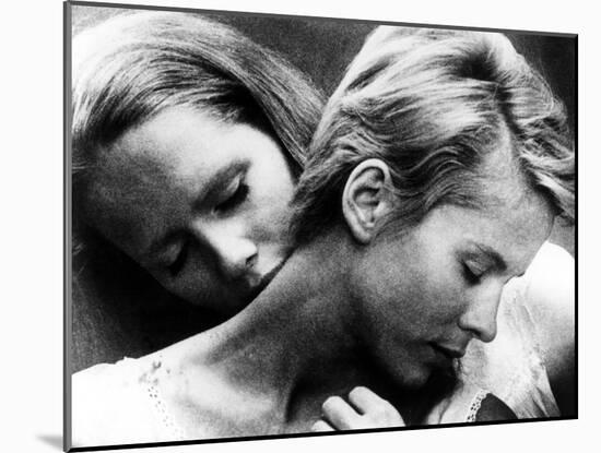 Persona, Liv Ullmann, Bibi Andersson, 1966-null-Mounted Photo