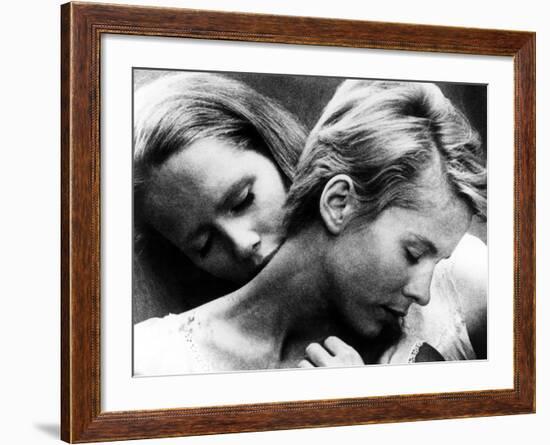 Persona, Liv Ullmann, Bibi Andersson, 1966-null-Framed Photo