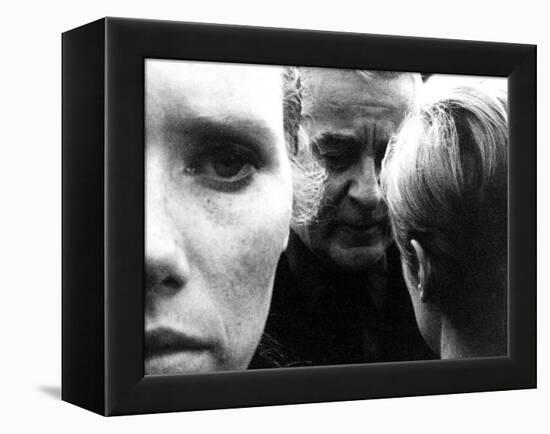 Persona, Liv Ullmann, Gunnar Bjornstrand, Bibi Andersson, 1966-null-Framed Stretched Canvas