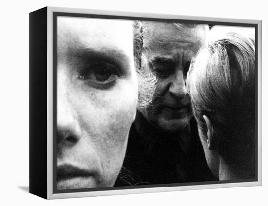 Persona, Liv Ullmann, Gunnar Bjornstrand, Bibi Andersson, 1966-null-Framed Stretched Canvas